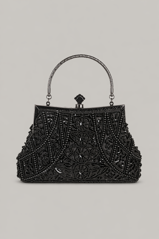 Beaded Frame Evening Bag