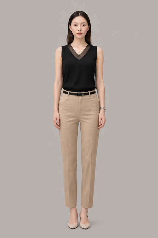 Satin Camisole Loose Layering Top