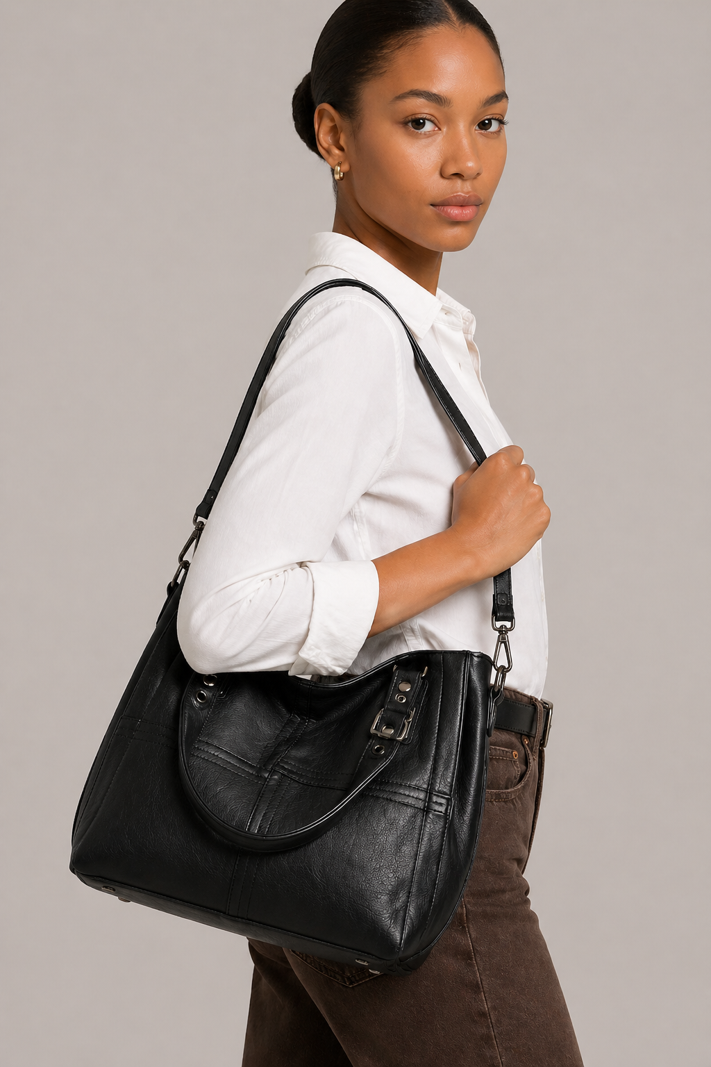 Arden Structured Tote Bag
