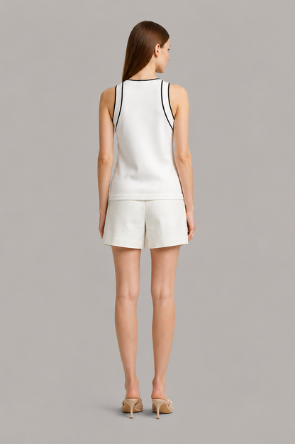 Striped Knit Camisole Top