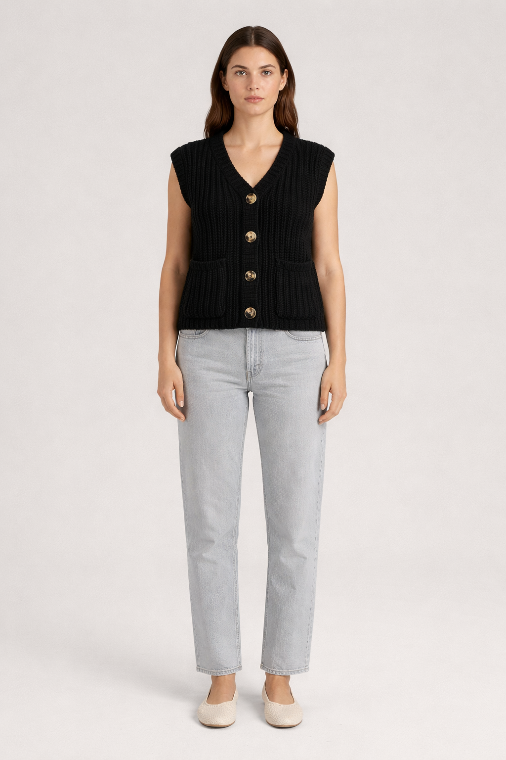 Pocket Knit Vest