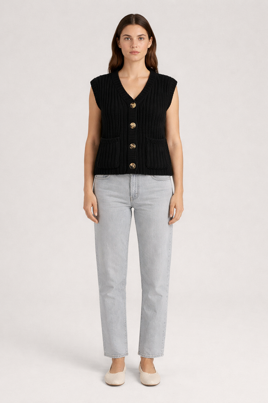 Pocket Knit Vest