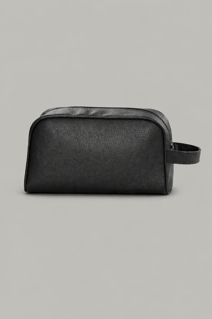 Leather Travel Toiletry Bag