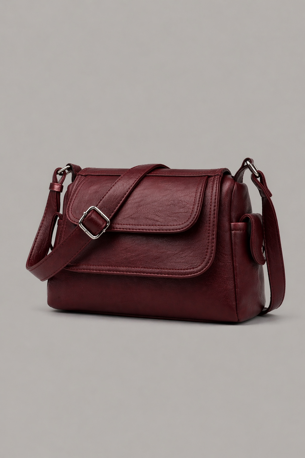 Minimal Flap Leather Crossbody