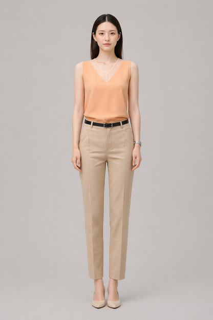 Satin Camisole Loose Layering Top