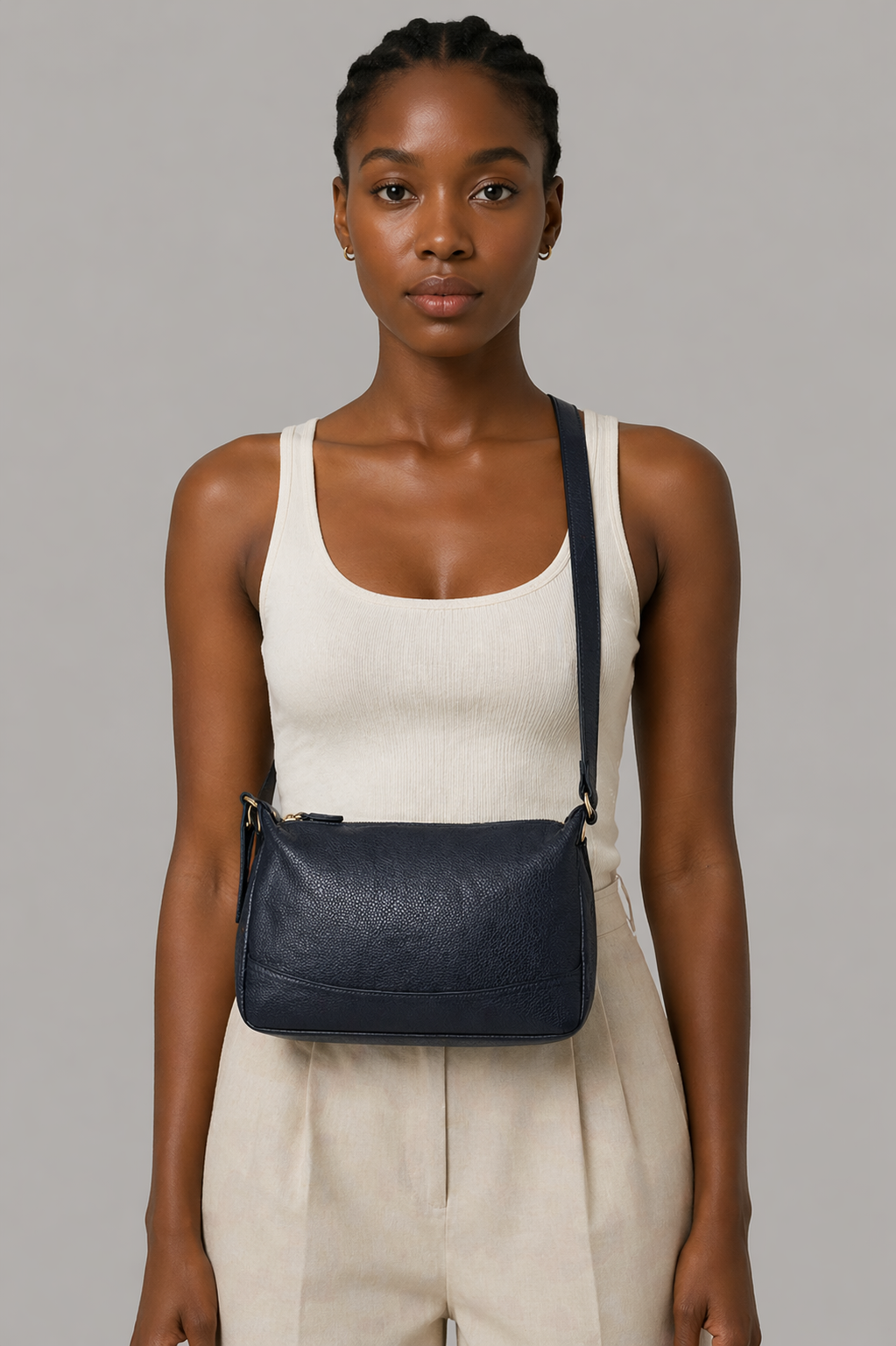 Structured Shoulder Bag