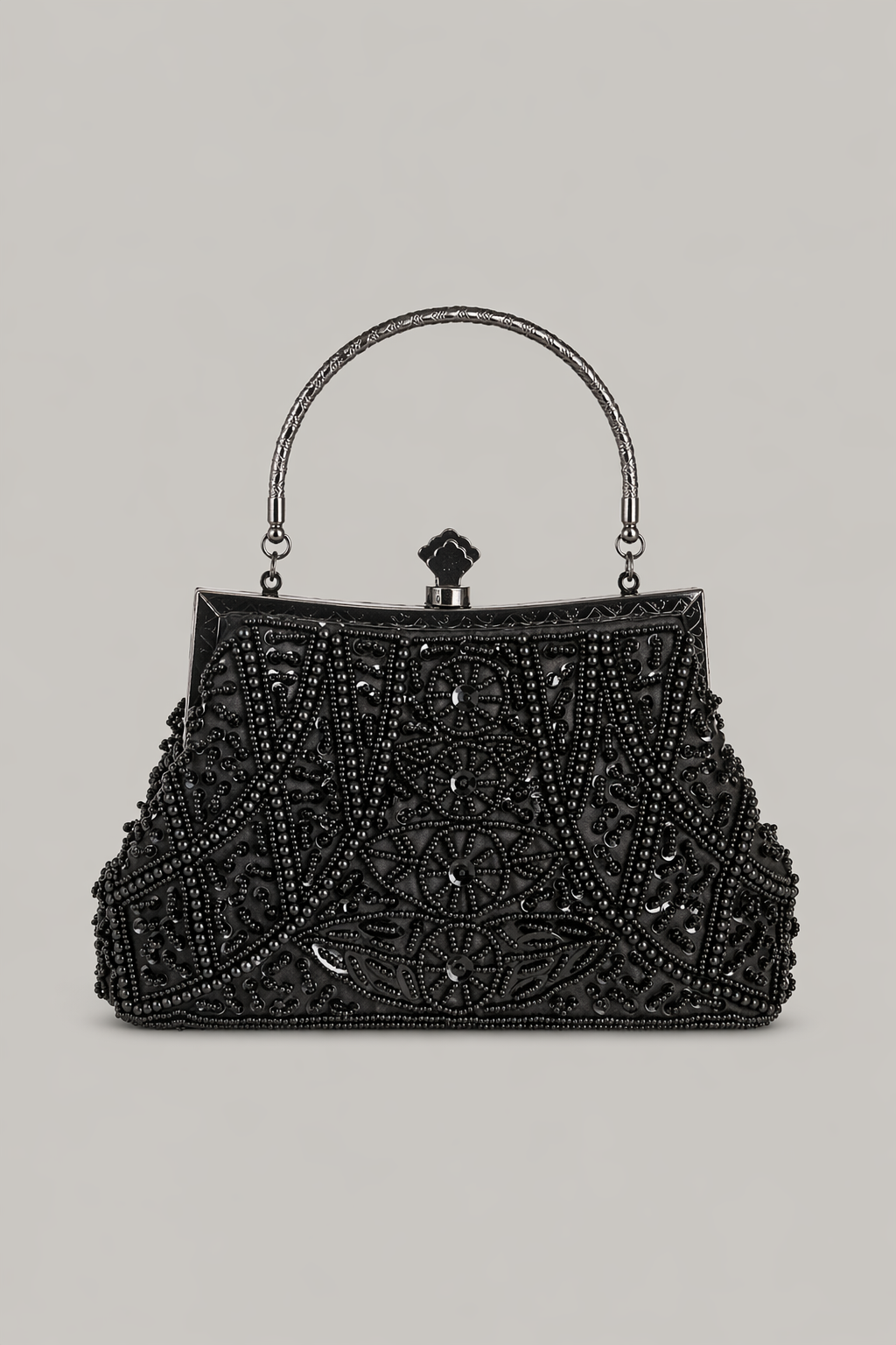 Beaded Frame Evening Bag