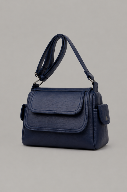Minimal Flap Leather Crossbody