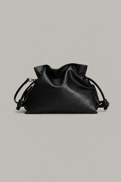 Drawstring Soft Leather Pouch