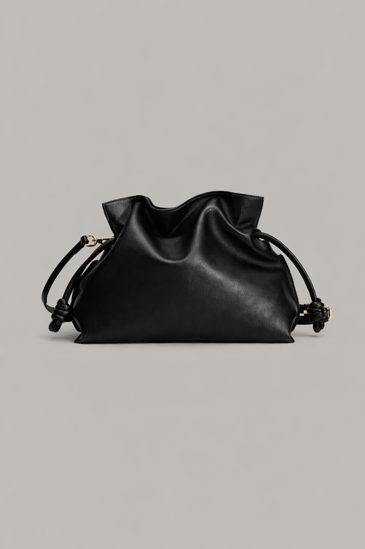 Drawstring Soft Leather Pouch