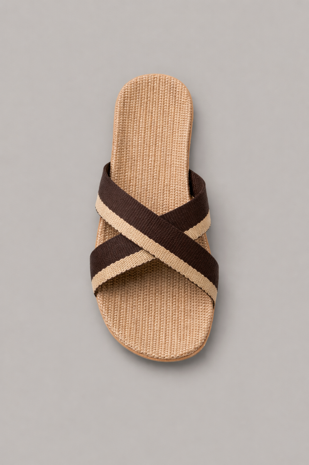 Linen Platform Sandals