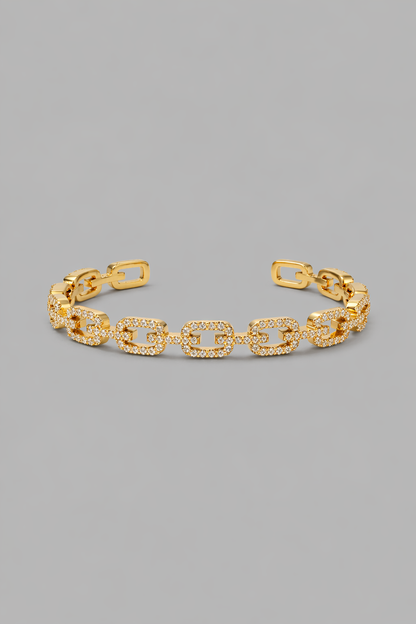 Zircon Chain Bracelet
