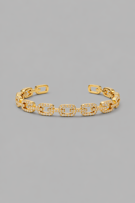 Zircon Chain Bracelet