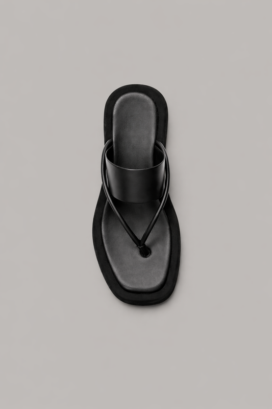 Roman Bow Platform Sandals