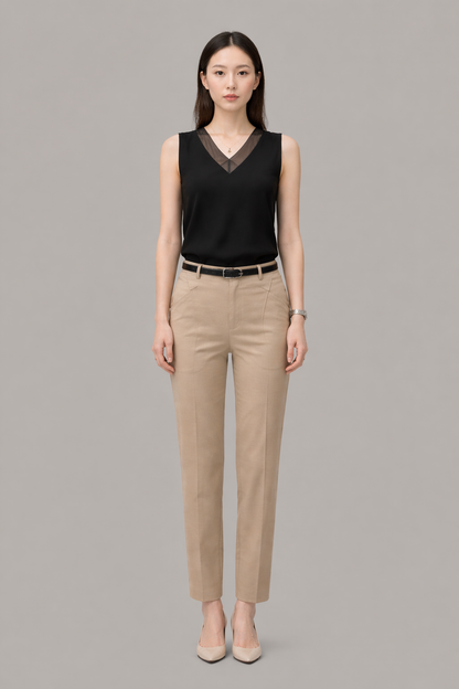 Satin Camisole Loose Layering Top