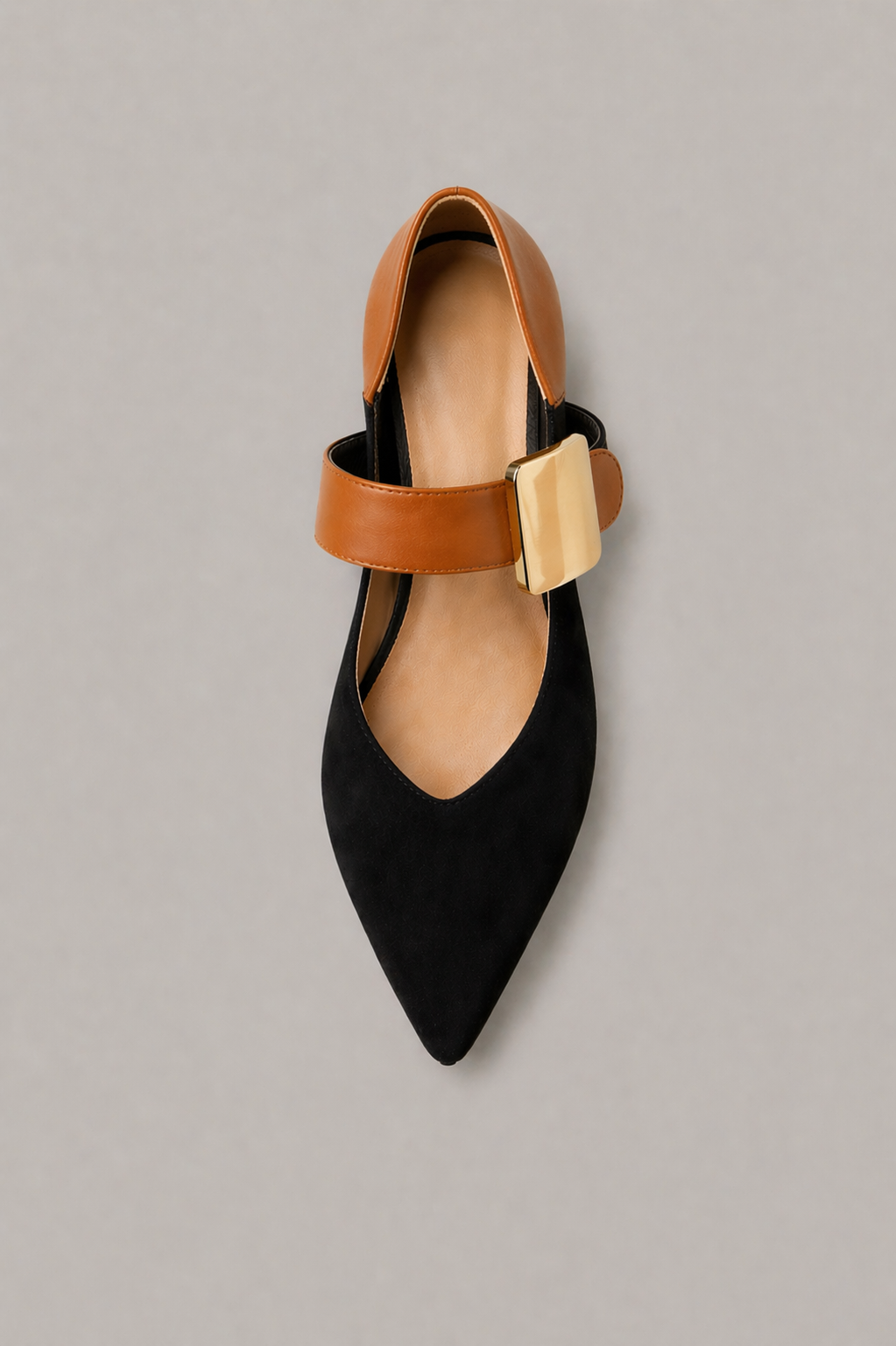 Buckle Mary Jane Flats