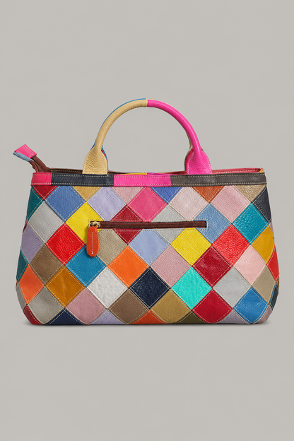 Quilted Leather Tote