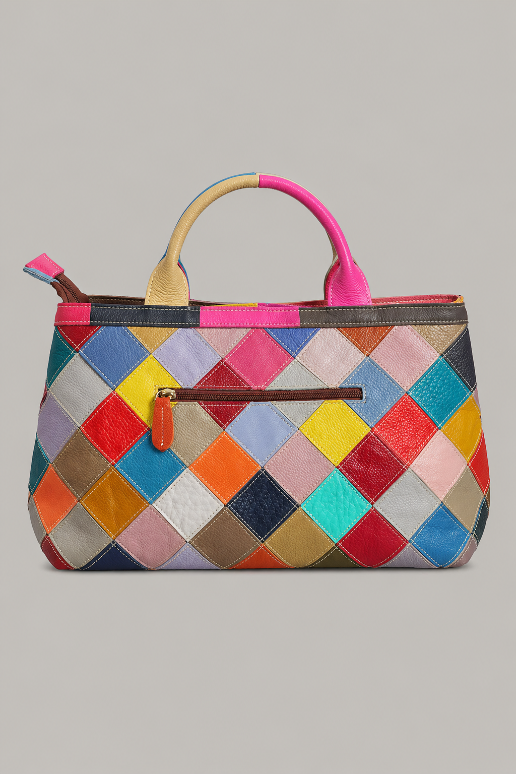 Quilted Leather Tote
