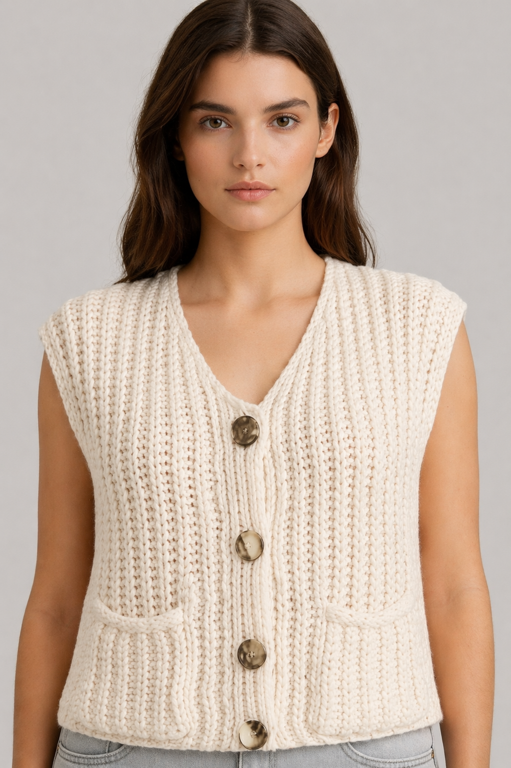 Pocket Knit Vest