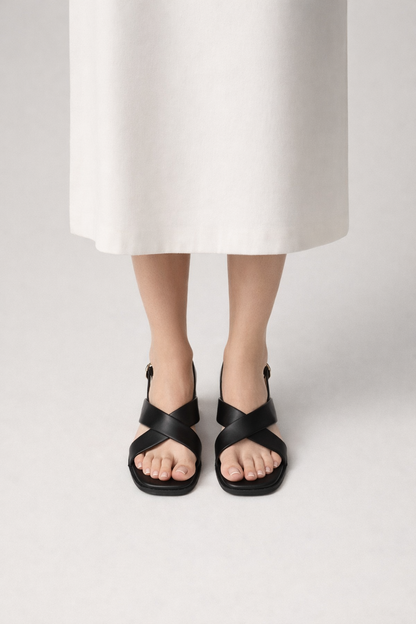 Classic Low-Heeled Flats